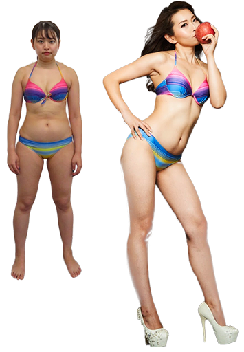 アップルジムのビフォーアフター女性