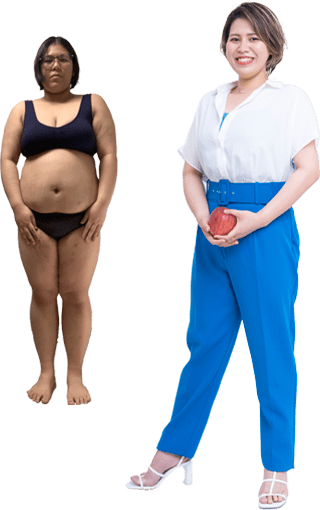 アップルジムのビフォーアフター 女性