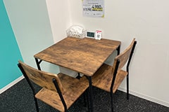 Apple GYM（アップルジム）イオン茅ヶ崎中央店では、カウンセリングスペースにてプロのトレーナーへ直接相談できる無料カウンセリングを実施しています。