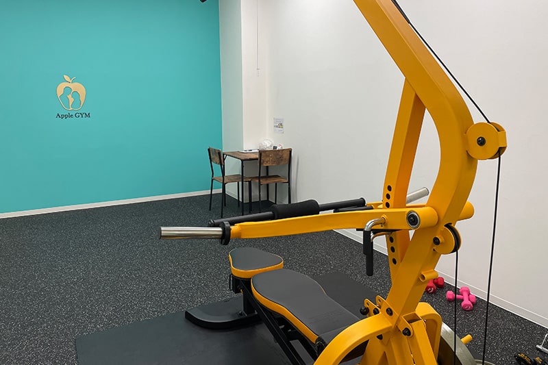 Apple GYM（アップルジム）イオン茅ヶ崎中央店はトレーニングが初めての方でも安心して始められる設備が整っています。