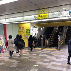 Apple GYM（アップルジム）調布中央口店までの道のり（京王線）1調布駅中央口改札を出て中央口から出てください。