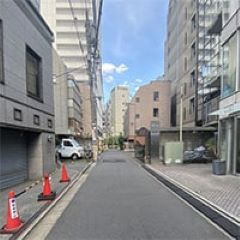 Apple GYM（アップルジム）恵比寿店までの道のり（JR線）4paddleという美容院を過ぎて左折してください。