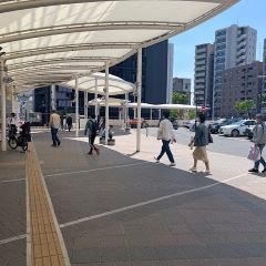 Apple GYM（アップルジム）東中野店までの道のり（JR線）2バスターミナルを道なりお進みください。