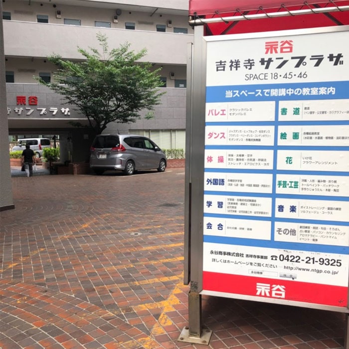 Apple GYM（アップルジム）吉祥寺店までの道のり（JR線）3Apple GYM（アップルジム）吉祥寺店へ到着です。