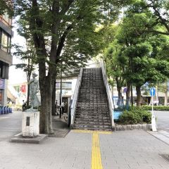 Apple GYM（アップルジム）武蔵小杉店までの道のり（JR線）3歩道橋を進んでください。