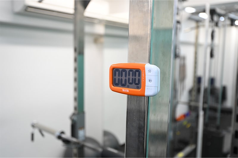 Apple GYM（アップルジム）中野店のジム画像・タイマーでトレーニング時間をしっかりと管理