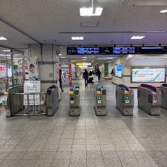 Apple GYM（アップルジム）練馬店までの道のり（西武線）1-1西武線中央口改札を出てください。