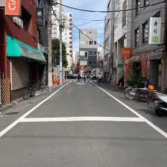 Apple GYM（アップルジム）人形町店までの道のり（浅草線）4５０mほど進んでください。