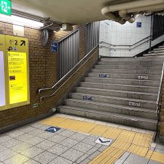Apple GYM（アップルジム）西日暮里店までの道のり（千代田線）2-2地上へ出てJR線の方へ向かってください。