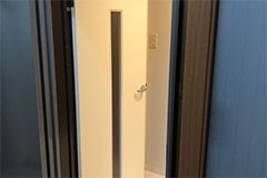 Apple GYM（アップルジム）大泉学園店の店舗入り口は入りやすい仕様になっています。