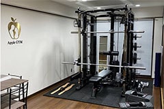 Apple GYM（アップルジム）下北沢店のトレーニングマシーンは20種類以上のトレーニングで身体の様々な部位にアプローチできる設備となっています。