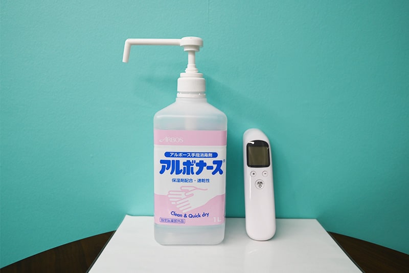 Apple GYM（アップルジム）立川店のパーソナルジム画像・ウィルス対策を徹底しています。