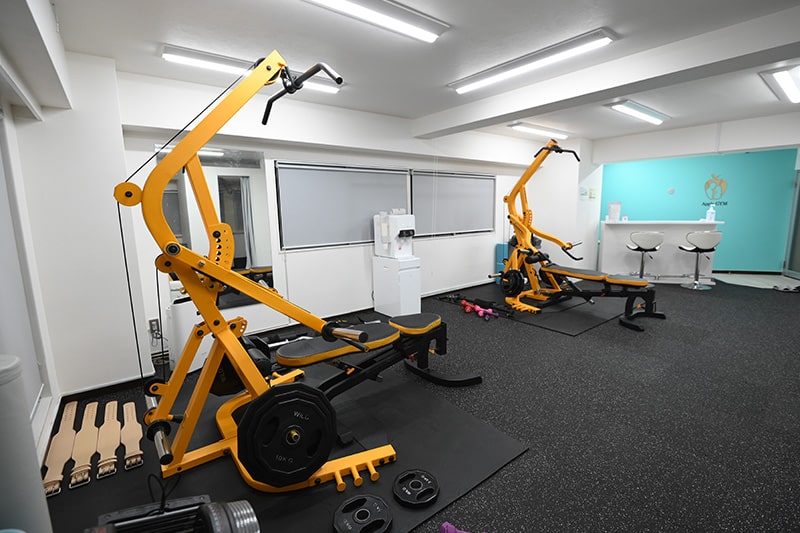 Apple GYM（アップルジム）立川店のパーソナルジム画像・ジム内全体