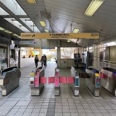 Apple GYM（アップルジム）葛西店までの道のり（東西線）1地下鉄博物館方面改札を出てください。