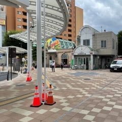 Apple GYM（アップルジム）亀有店までの道のり（常磐線）2./ロータリーの突き当りを左折してください。